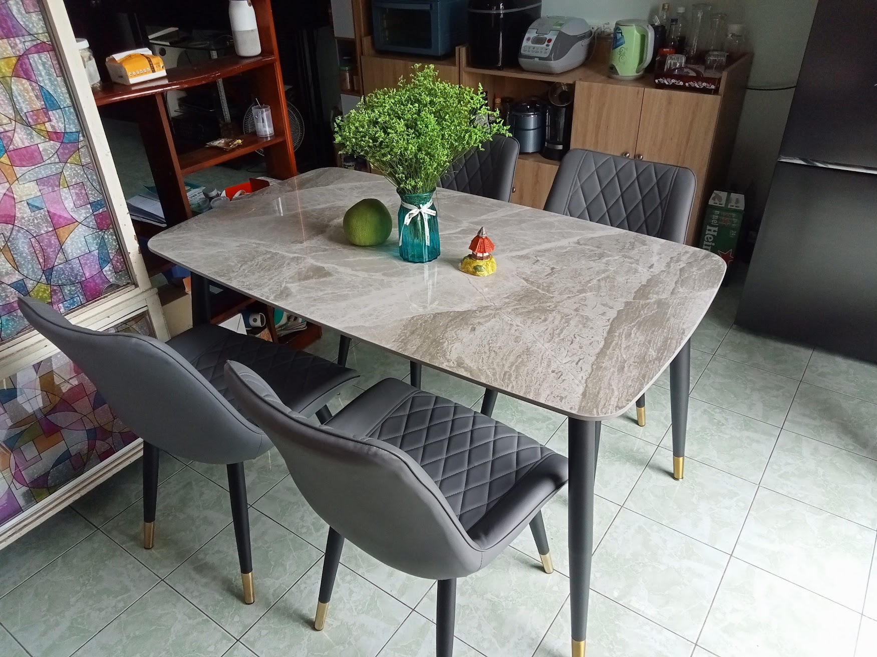 Bộ bàn ghế ăn LISA22