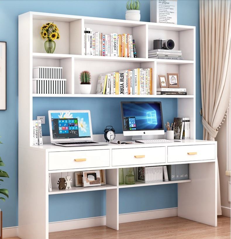 Bàn làm việc , học tập có kệ sách Home81