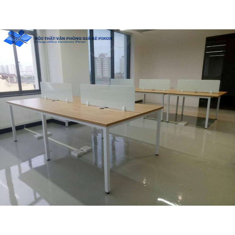 Module bàn làm việc 4 chỗ ngồi CB4BS1