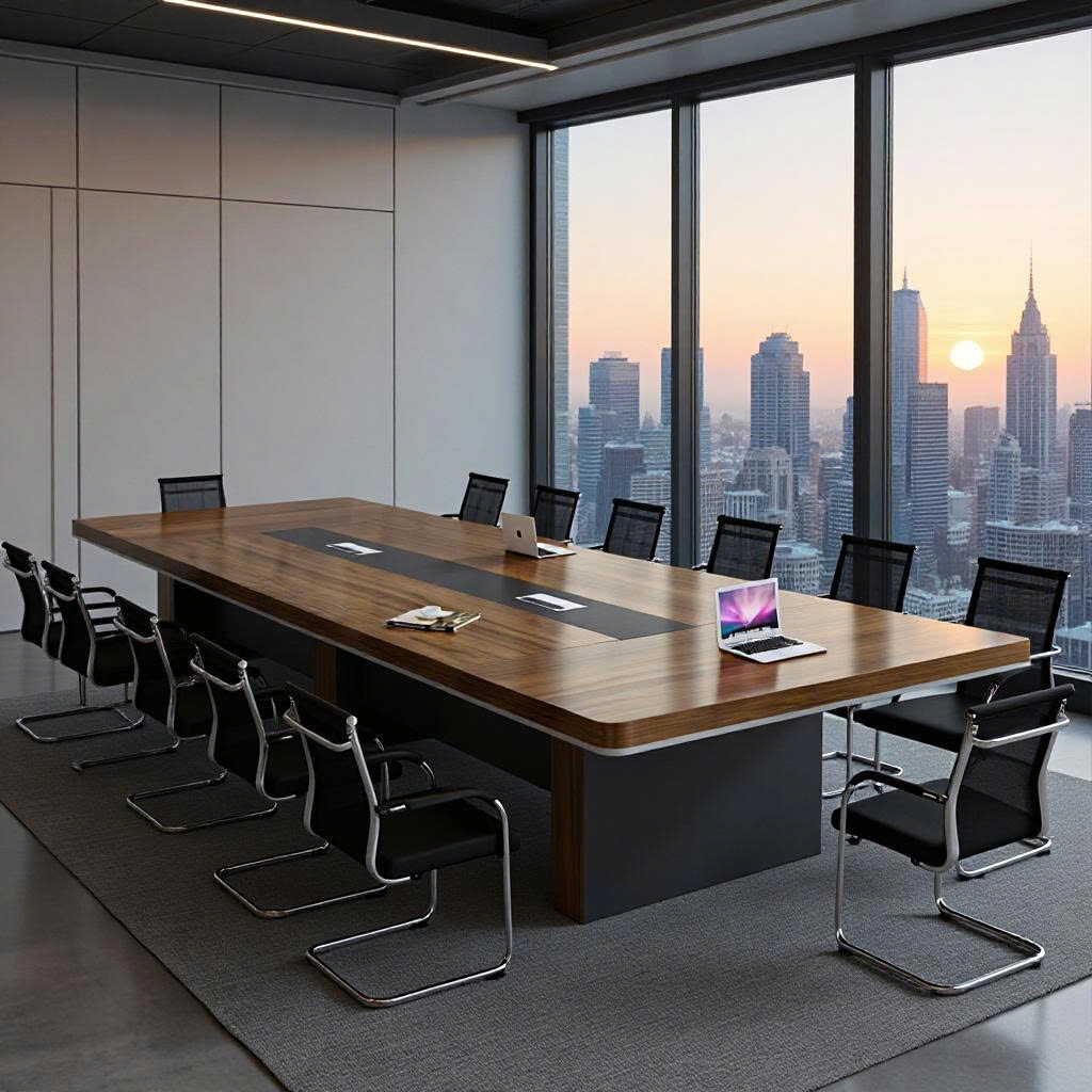 Bàn họp gỗ BH27