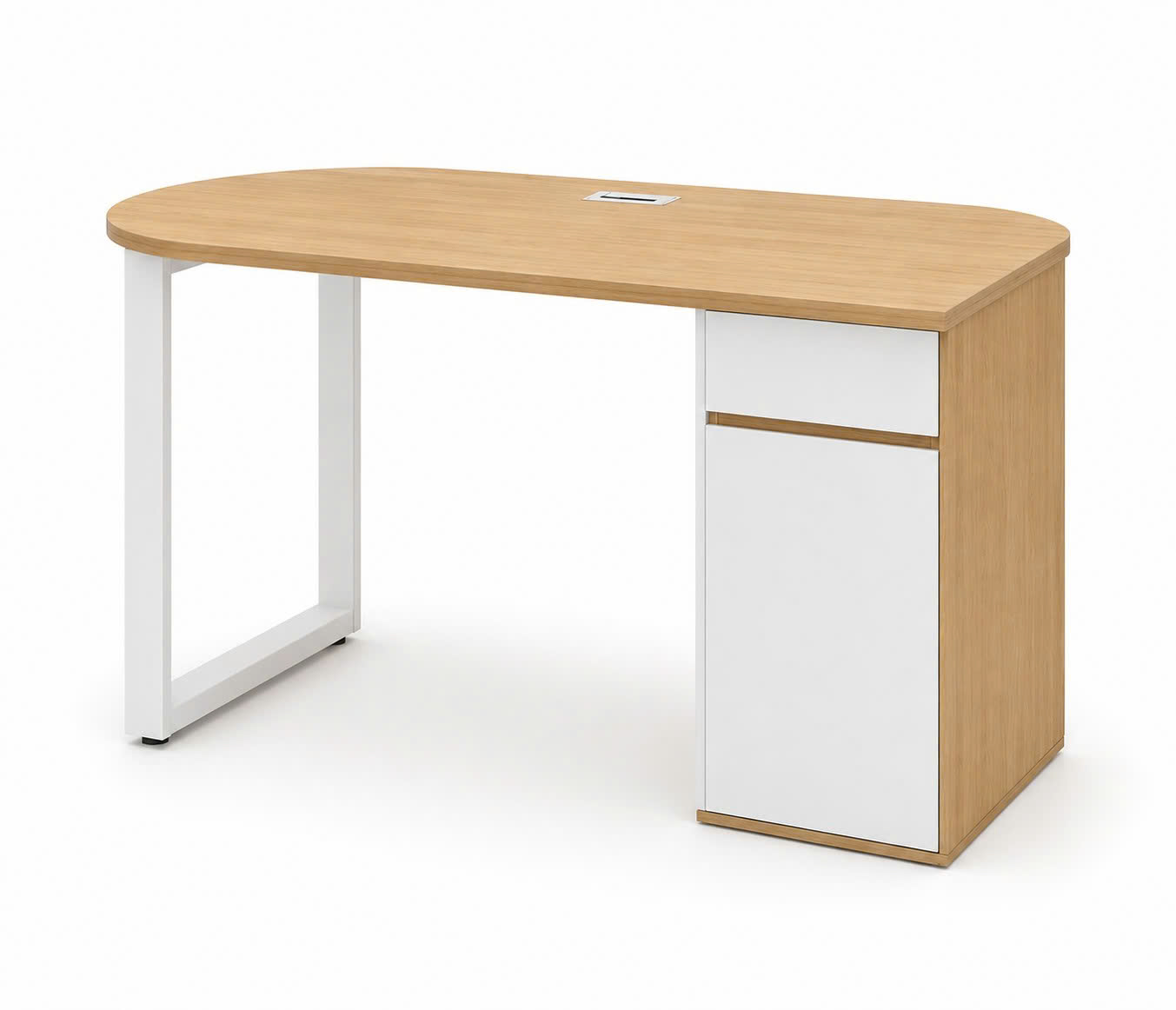 Bàn chân sắt có hộc tủ 1m4 RS08