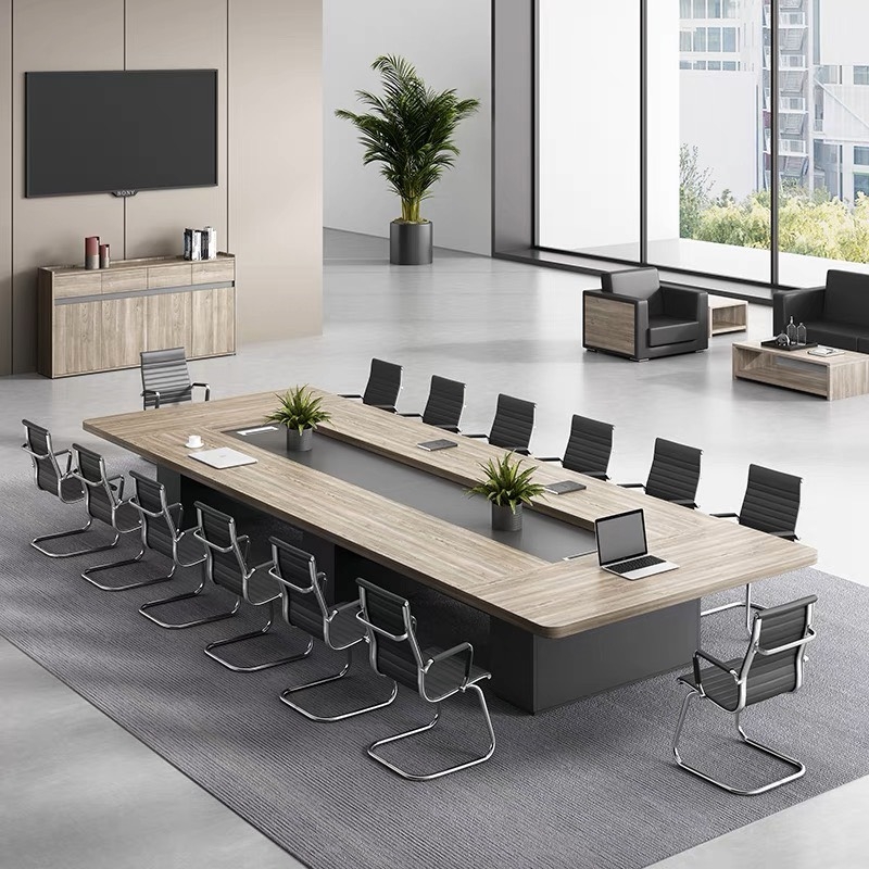 Bàn họp gỗ BH19