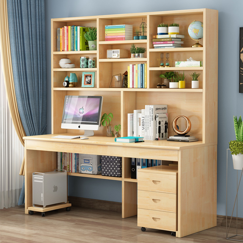 Bàn làm việc có giá sách Home 12 - 01