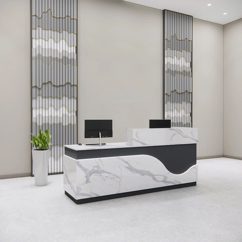 Quầy lễ tân QLT04