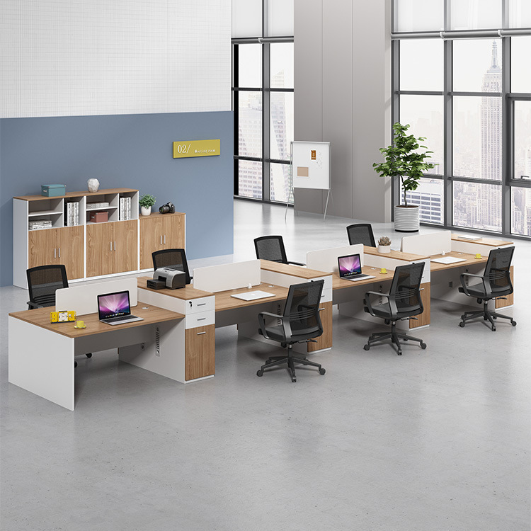 Cụm bàn làm việc 8 người CB8-2T