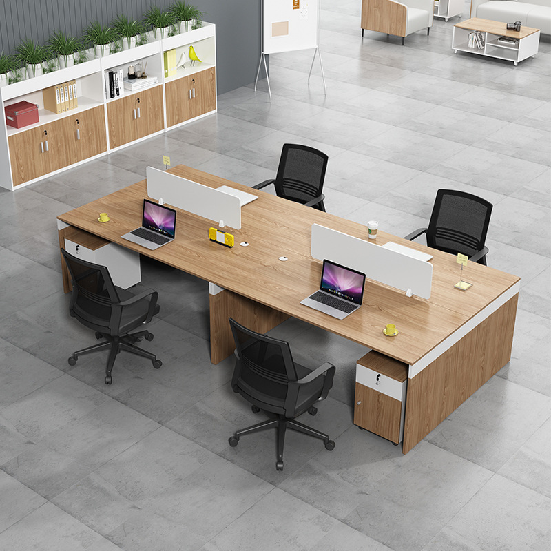 Cụm bàn làm việc 4 người CB4-D