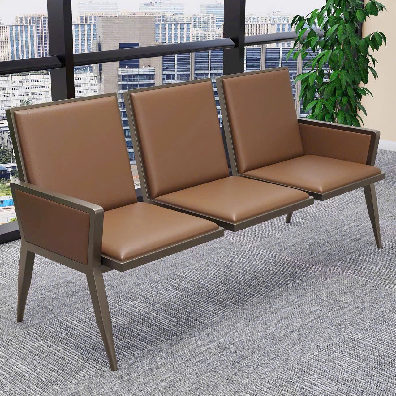 	Ghế băng chờ 3 chỗ G3-2