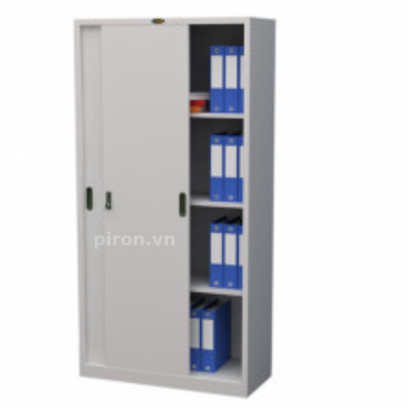 Tủ hồ sơ 2 cánh sắt lùa TS02L