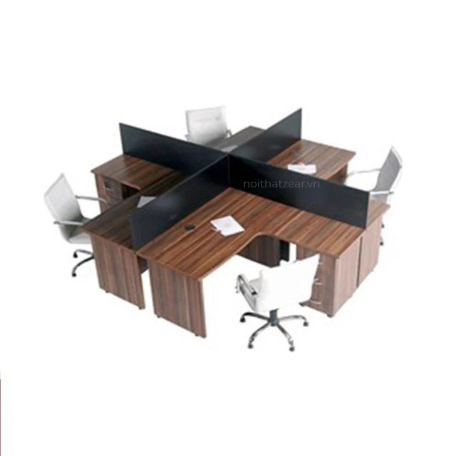 Cụm bàn 4 người chữ L CBL01