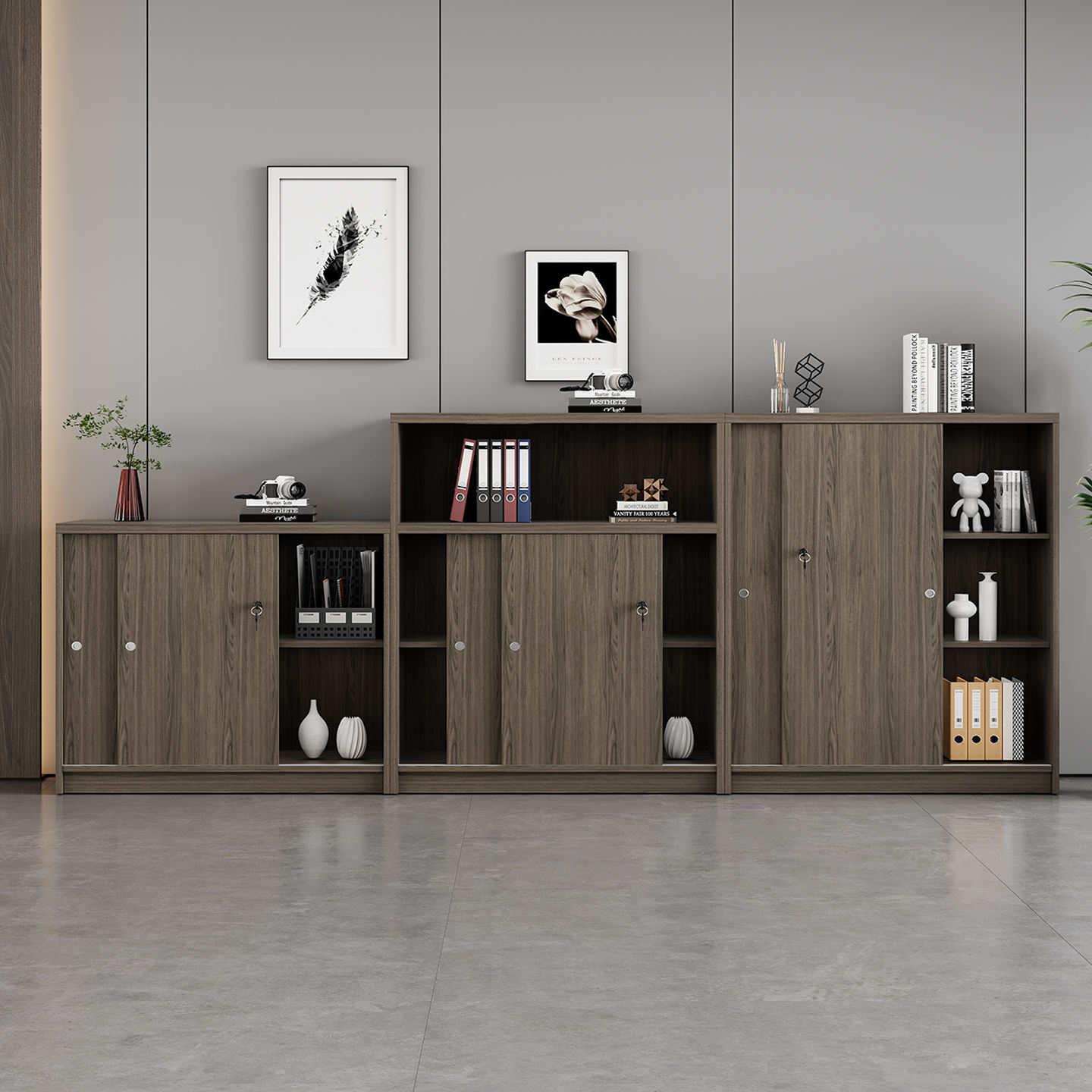 Tủ hồ sơ cửa lùa HL04