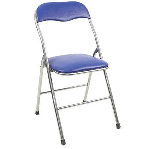 Ghế xếp chân inox lưng ngắn GX02