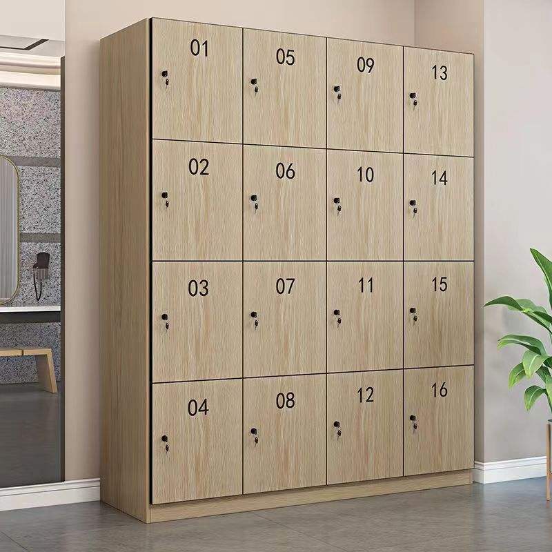 Tủ locker gỗ 16 ngăn LK08