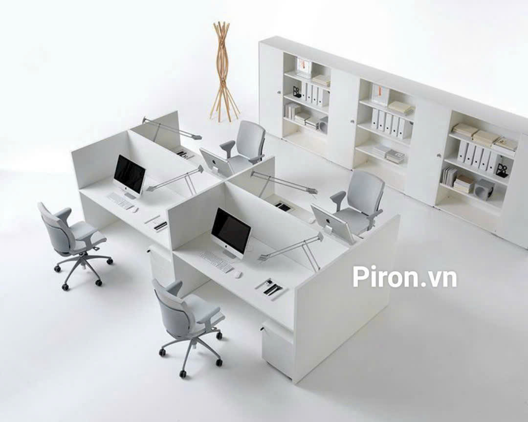 Cụm bàn làm việc 4 người CB4-13