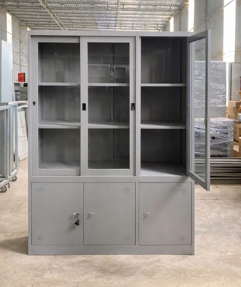 Tủ sắt văn phòng TS03-L