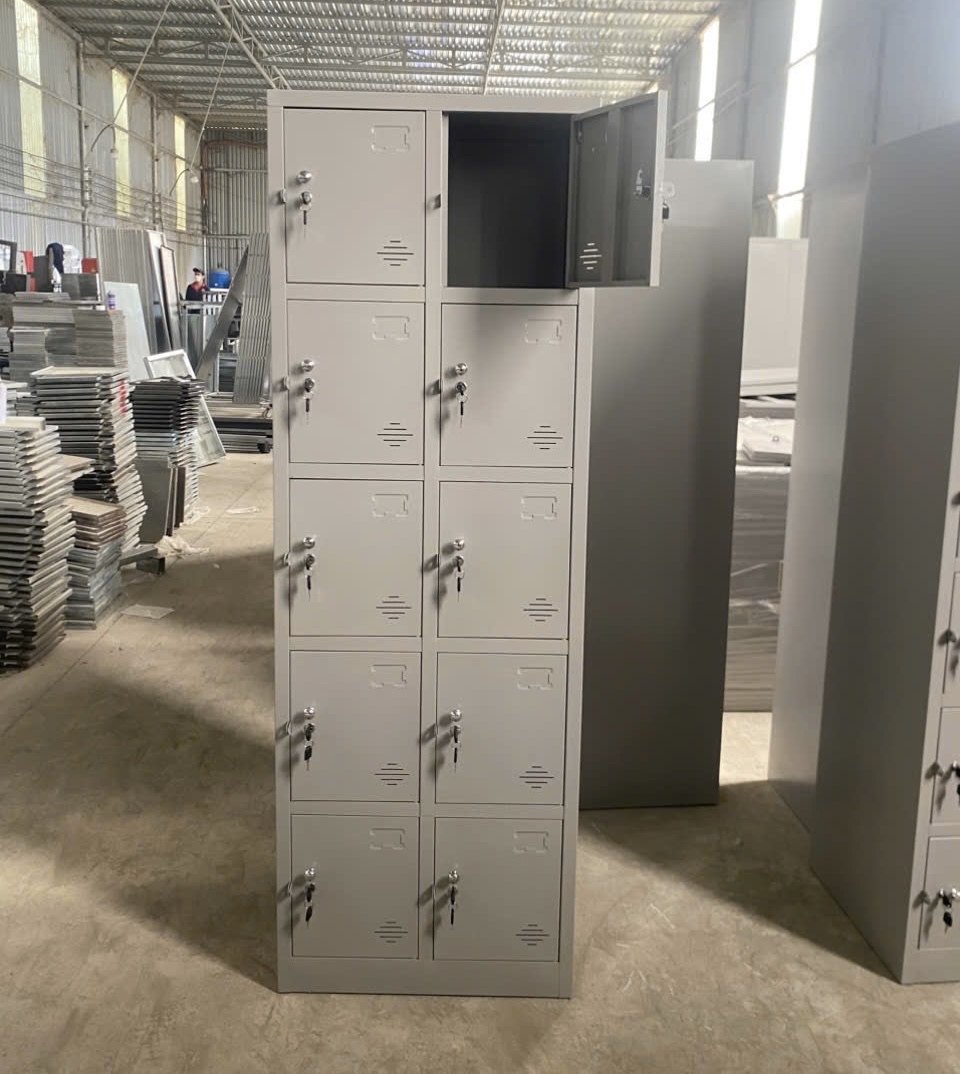 	Tủ sắt văn phòng 10 ngăn LK10