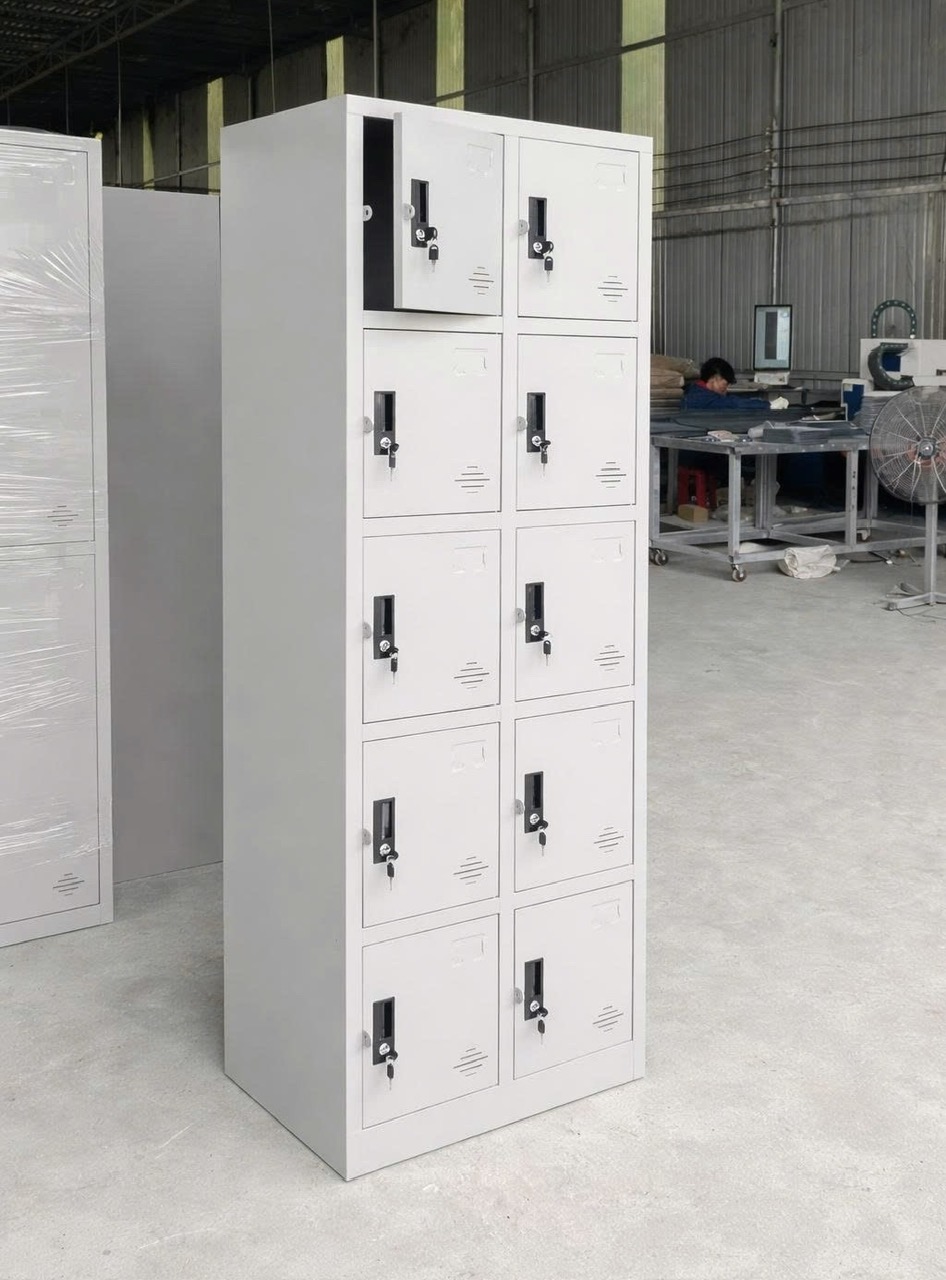 Tủ sắt văn phòng 10 ngăn LK10