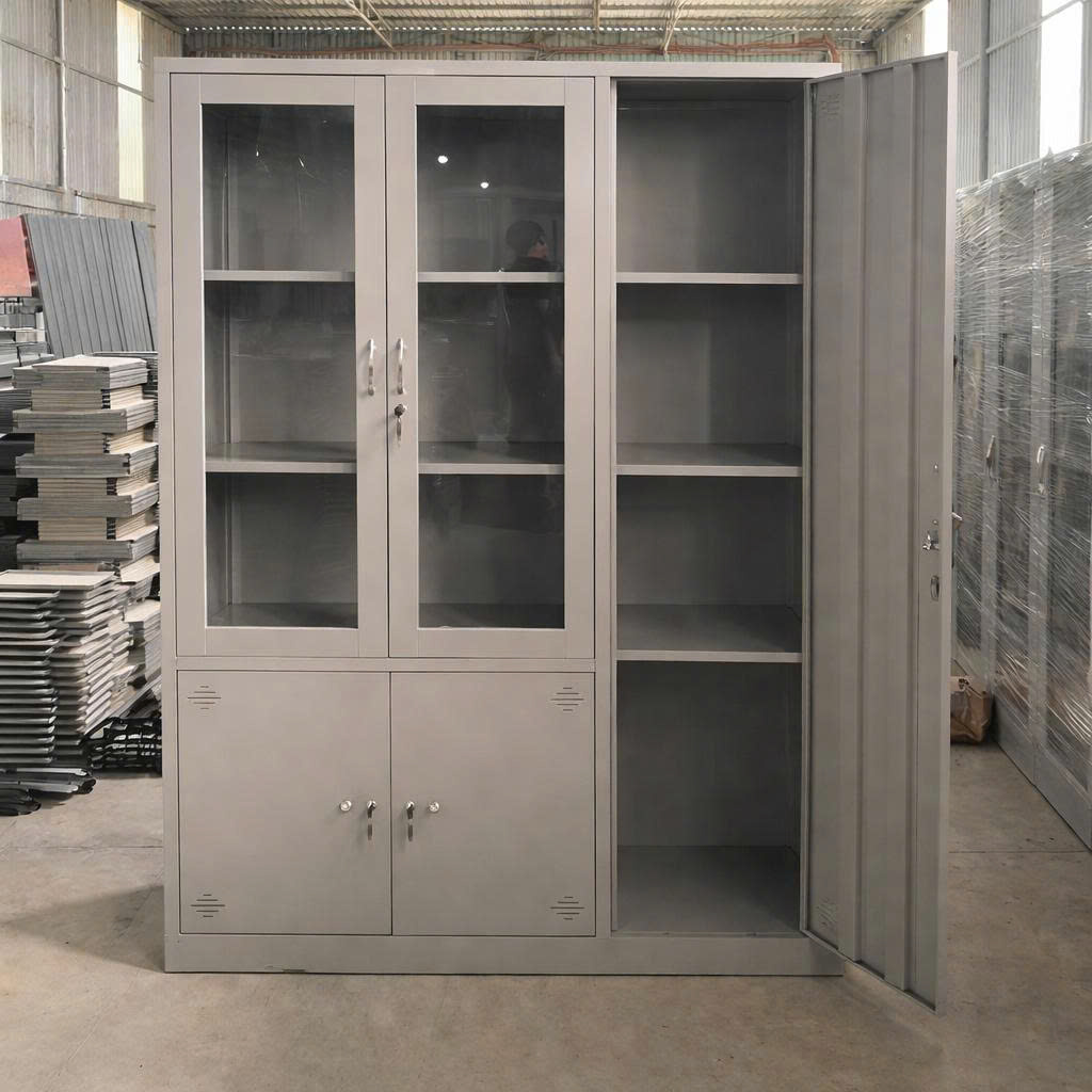 Tủ sắt văn phòng 3 cánh TS03S1