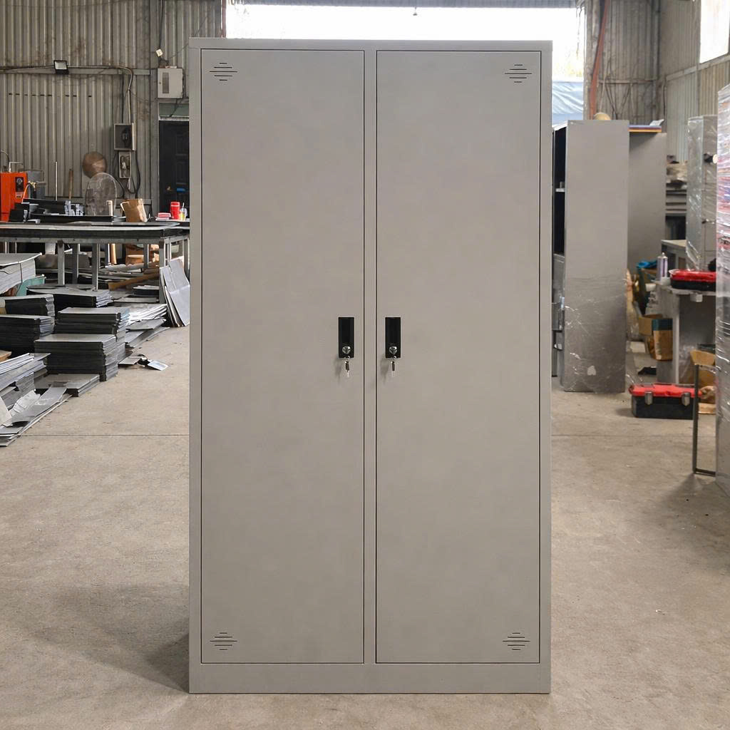 	Tủ sắt văn phòng 2 cánh TS02