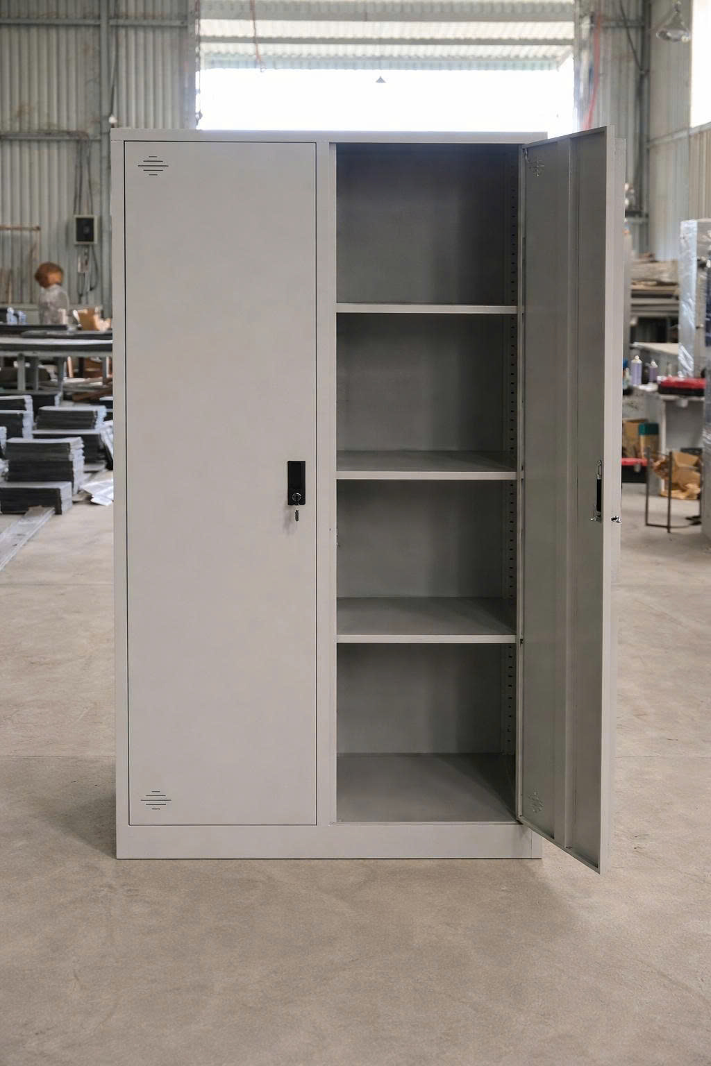 Tủ sắt văn phòng 2 cánh TS02