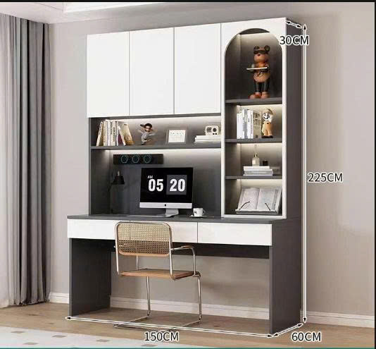 Bàn làm việc có kệ Home79