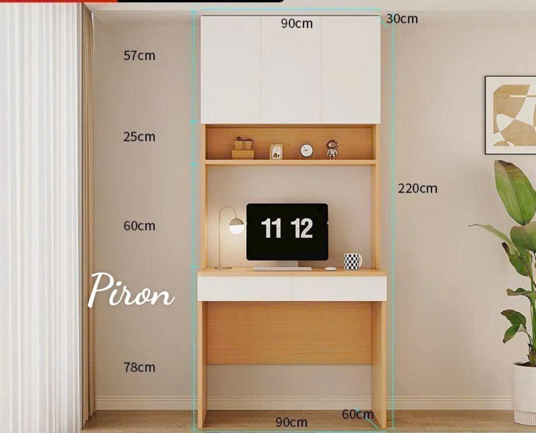  Bàn làm việc có kệ Home69-09