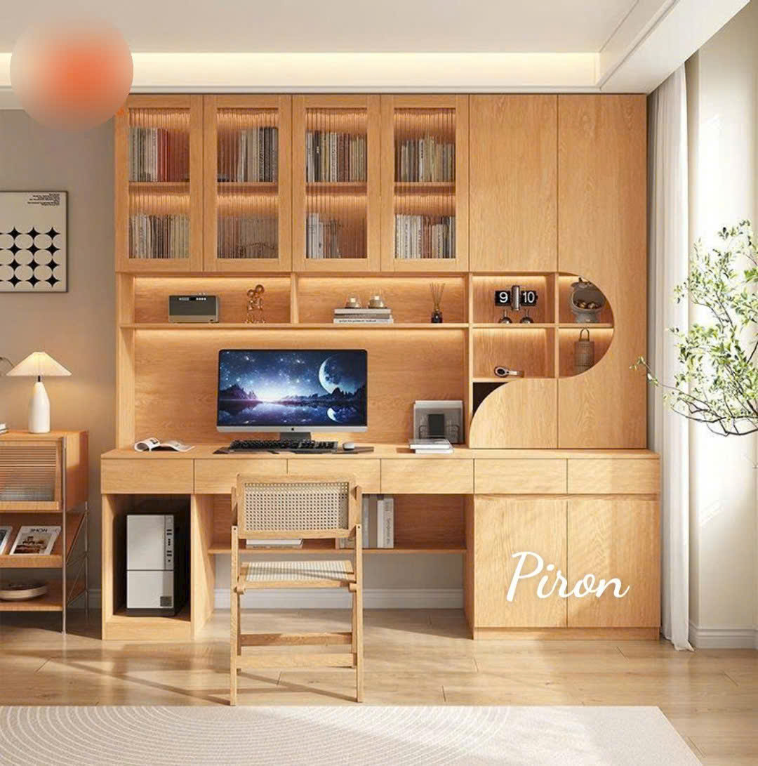 Bàn làm việc có kệ  Home77