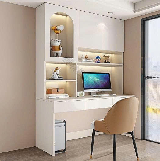 Bàn làm việc có kệ Home80