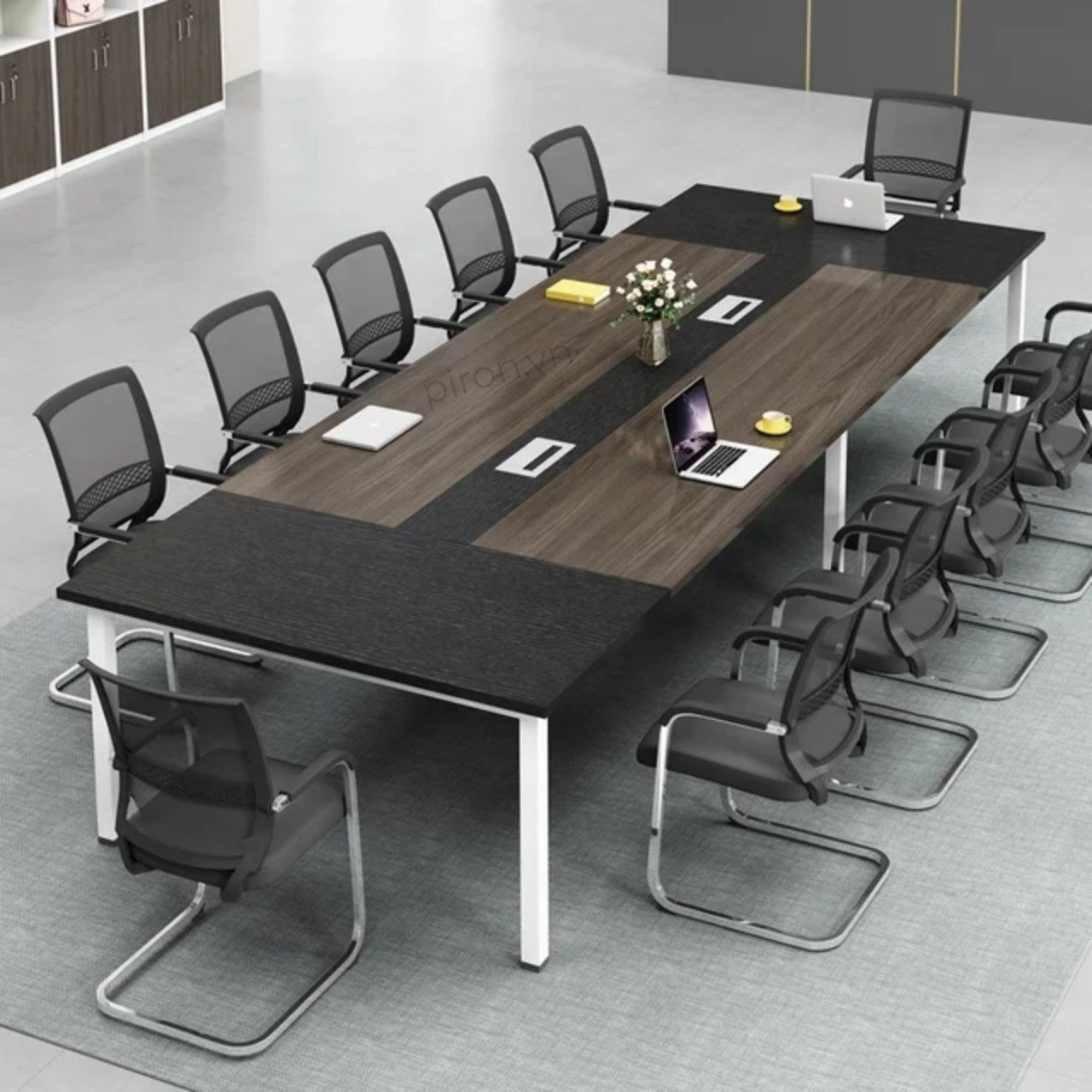 Bàn họp chân sắt BH3012