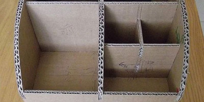 Tổng hợp những cách đơn giản làm hộp chứa đồ xinh xắn từ bìa các tông