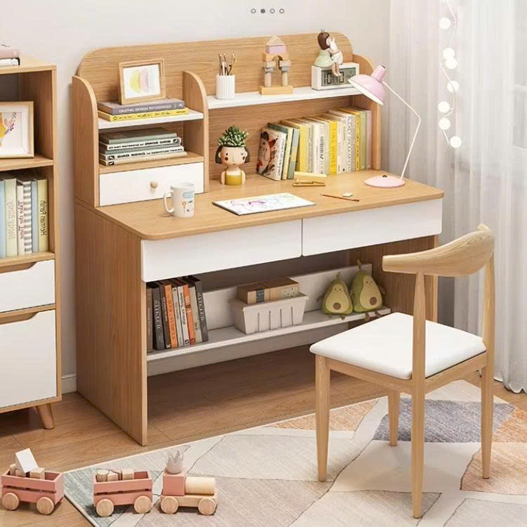 Bàn làm việc có kệ Home75