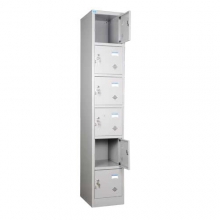 Tủ locker sắt 6 cánh nhỏ LK6C1