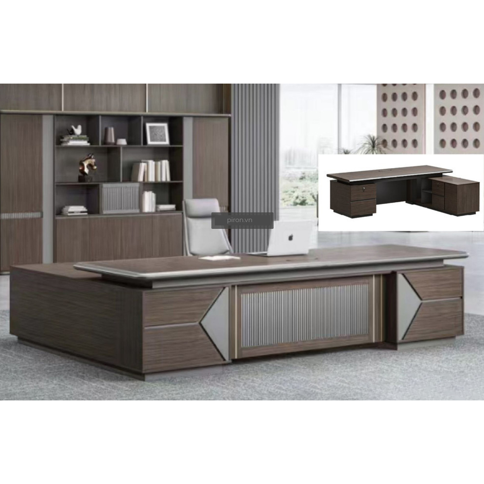 Bàn giám đốc nhập khẩu 2.4m MIA14-2418