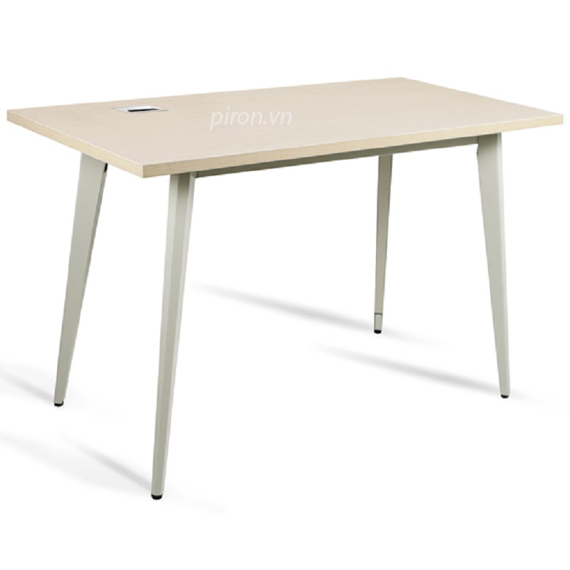 Bàn nhân viên chân sắt đa giác nhập khẩu cao cấp GAIA1206