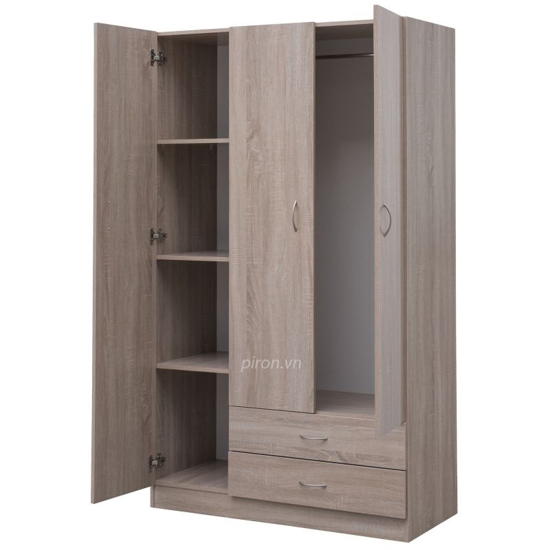 Tủ quần áo 3 cánh CT03