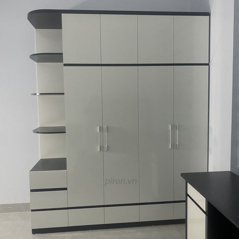 Tủ quần áo4 cánh CT05